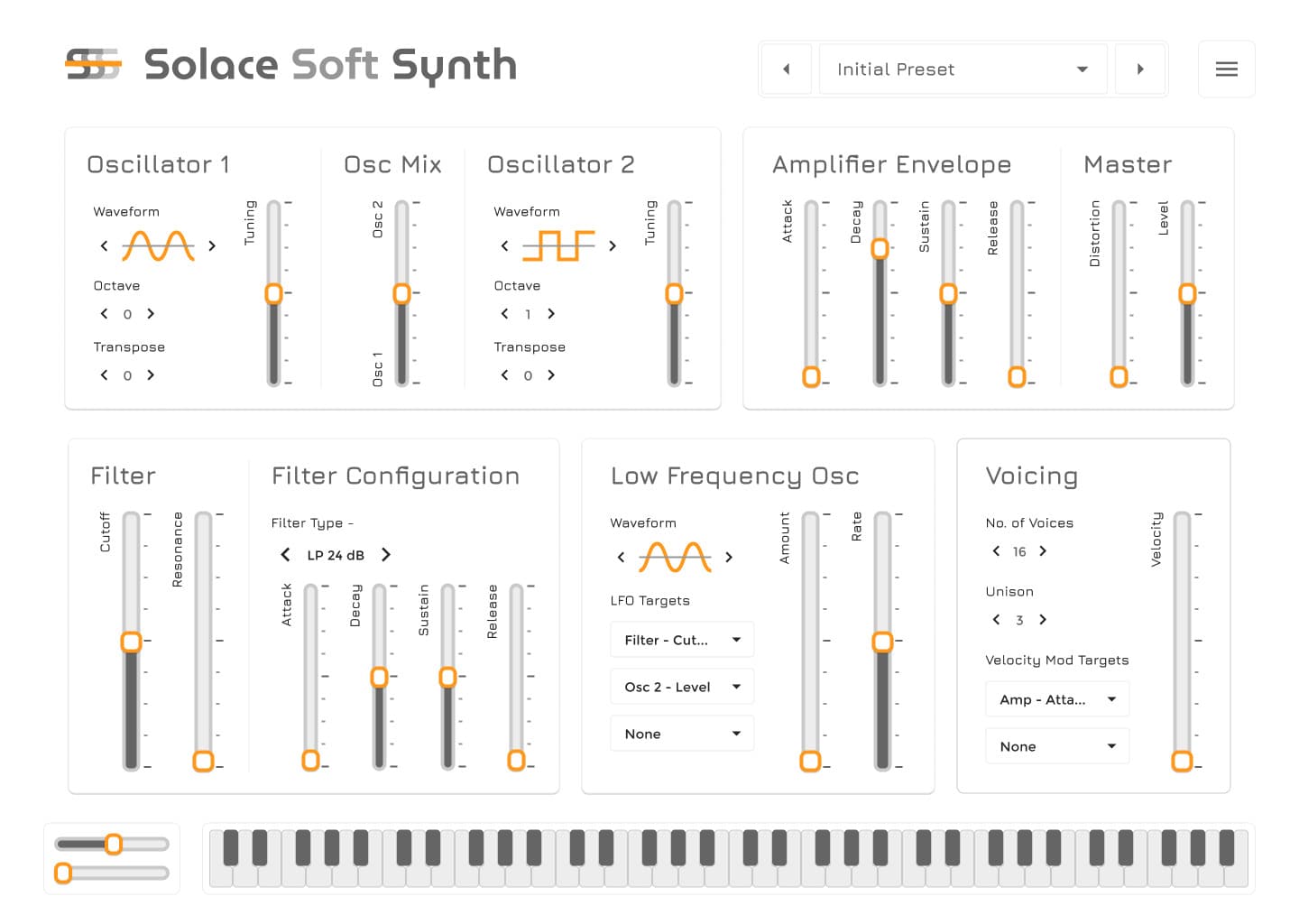 Solace Synth visual
