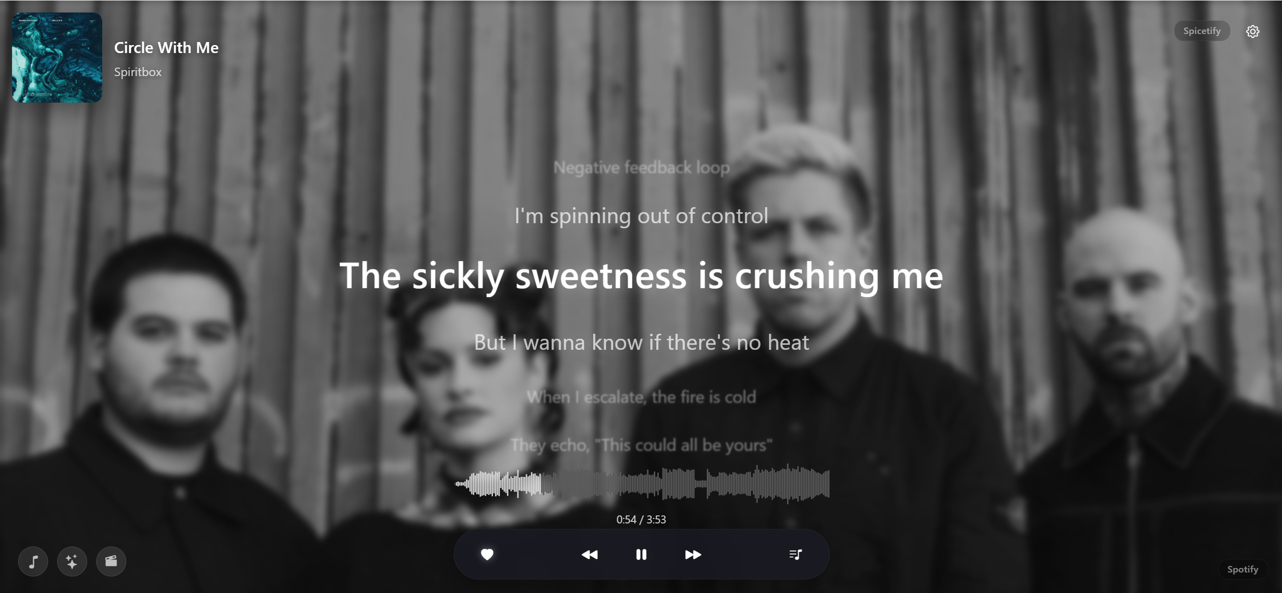 SyncLyrics screenshot 1